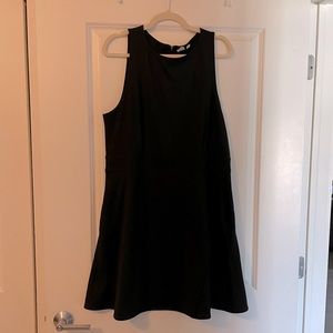 Sleeveless high neck A-Line Dress